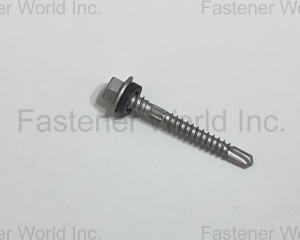 Hex head EPDM self drilling screw(HONG TENG HARDWARE CO., LTD.)