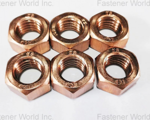 Marine Grade C65100 Silicon Bronze Finshed Hex Nuts (Chongqing Yushung Non-Ferrous Metals Co., Ltd.)