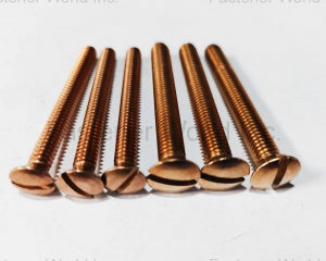 Silicon Bronze Slotted Oval Head Machine Screws(Chongqing Yushung Non-Ferrous Metals Co., Ltd.)