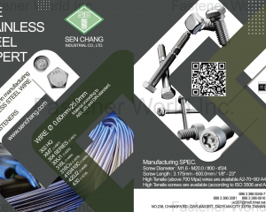 Stainless Steel Wire and Fasteners(SEN CHANG INDUSTRIAL CO., LTD. )