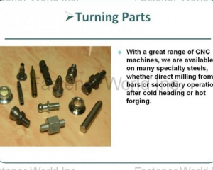 Turning Parts(UNISTRONG INDUSTRIAL CO., LTD. )