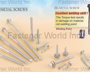 Bi-Metal Screws(K. TICHO INDUSTRIES CO., LTD. )