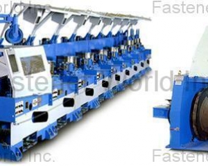STRAIGHT LINE WIRE DRAWING MACHINE WITH COMPUTER CONTROL(AN CHEN FA MACHINERY CO., LTD. )