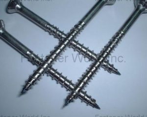 Wood screw (dual-spiral)(FALCON FASTENER CO., LTD. )