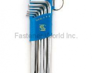 HEX WRENCHES-EXTRA LONG ARM WITH BALL-END(順典鐵工廠股份有限公司 )