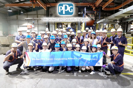 PPG Alltech Celebrates 20th Anniversary. Electrocoating Leads the Trend of Green Sustainability