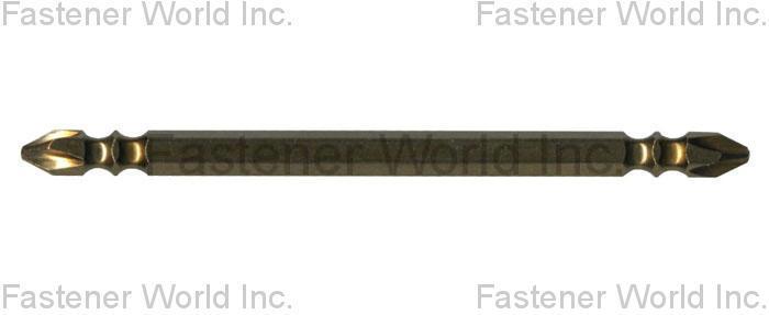 BAOHUI SCREW POWER BIT INC.  , Two Ditch Power Bit , Bit & Bits Sets