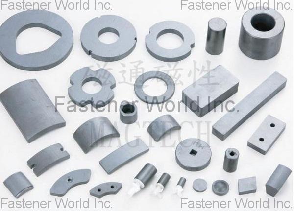 MAGTECH TAIWAN CORPORATION , Ferrite Magnets (Made by mold) , Hardwares MAGTECH TAIWAN CORPORATION , Ferrite Magnets (Made by mold) , Hardwares