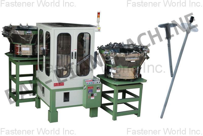 DAH-LIAN MACHINE CO., LTD  , Insulation Plug Assembly Machine , Plastic Insulation Pin Assembly Machine