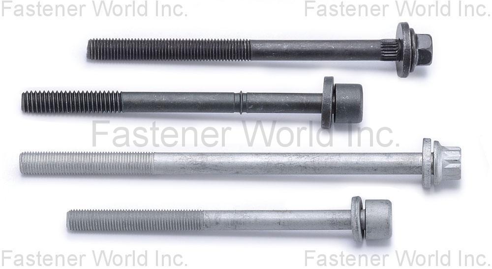 MIT INDUSTRIAL ACCESSORIES CORP. (MECHANICAL HARDWARES CO.) , Bolts + Washers , Flange Washer Head Screws
