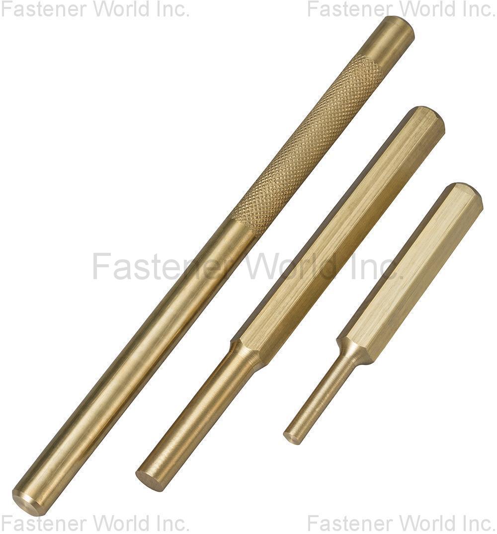 ING-HWEI IMPLEMENTS MFG. CORP. , 3pc BRASS DRIFT PUNCH SETS, SOCKETS & WRENCHS, PUNCH & CHISEL, TOOL SETS ING-HWEI IMPLEMENTS MFG. CORP. , 3pc BRASS DRIFT PUNCH SETS, SOCKETS & WRENCHS, PUNCH & CHISEL, TOOL SETS