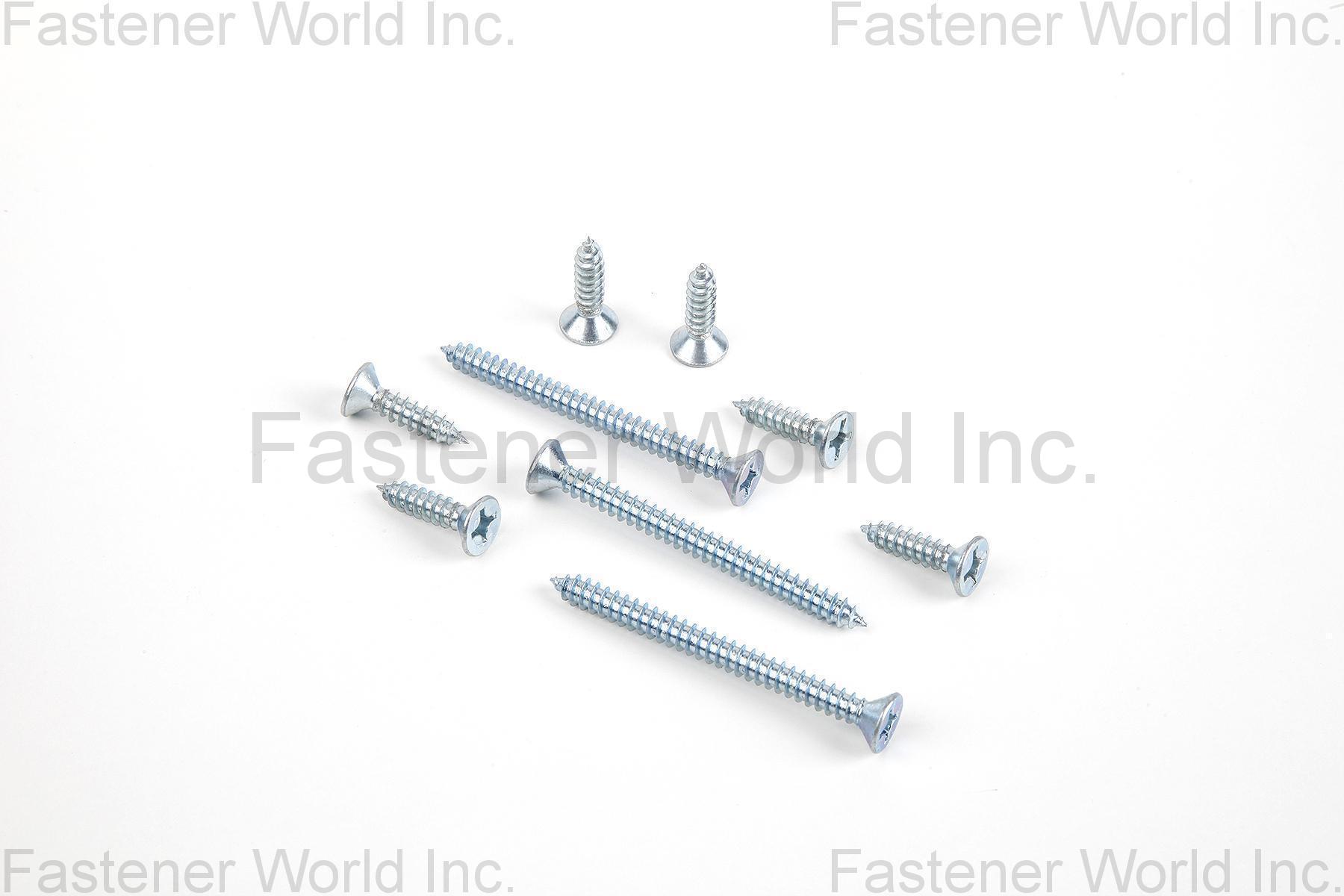 ZDI SUPPLIES (HAIYAN) CO., LTD. , Cross-recessed countersunk(flat) head tapping screws
