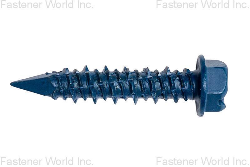 HANGZHOU LIZHAN HARDWARE CO.,LTD. , hex head concrete screw