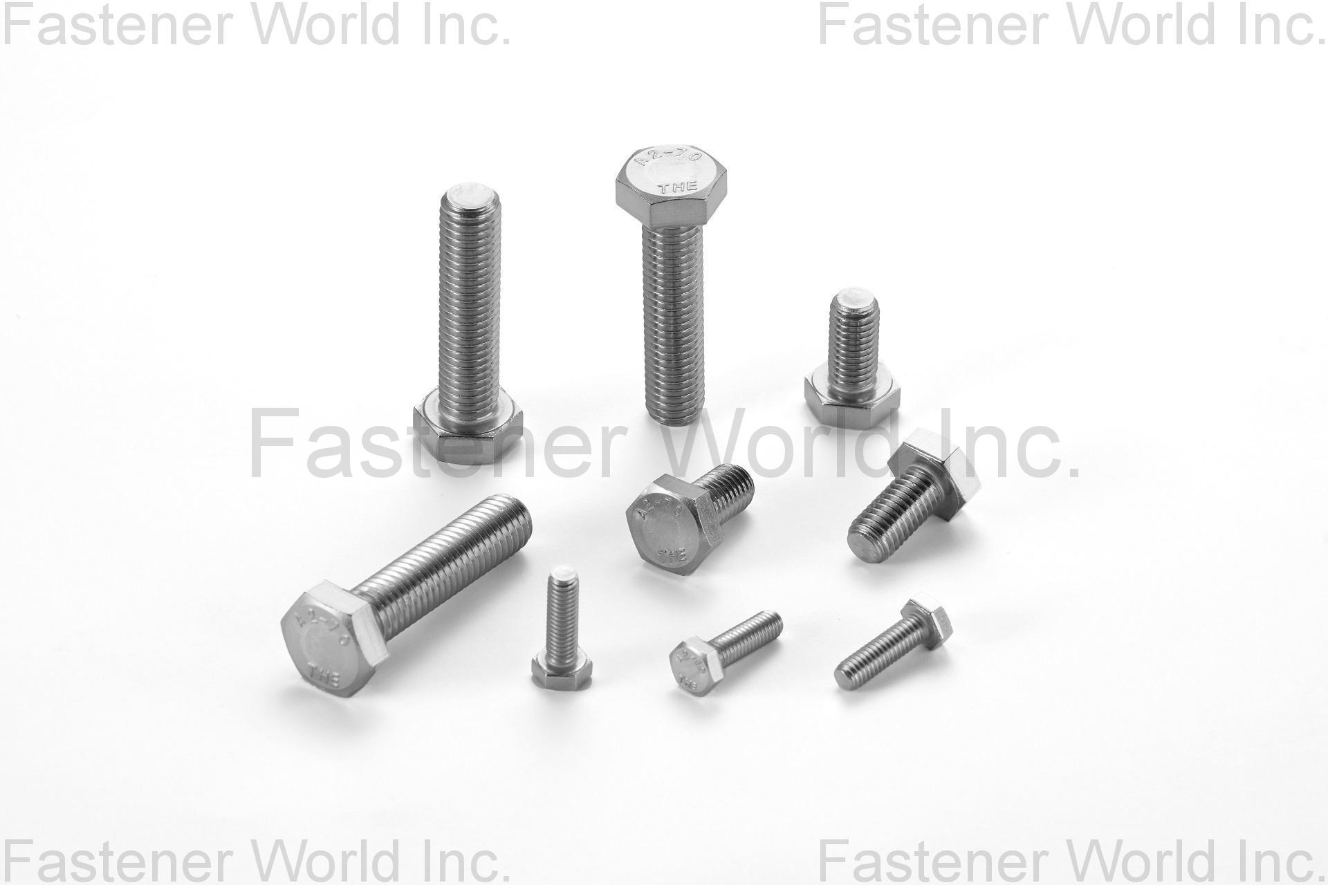 CHAN HWEI ENTERPRISE CO., LTD. , DIN 933/ISO 4017/Hex Head Capscrews /Hex Bolts