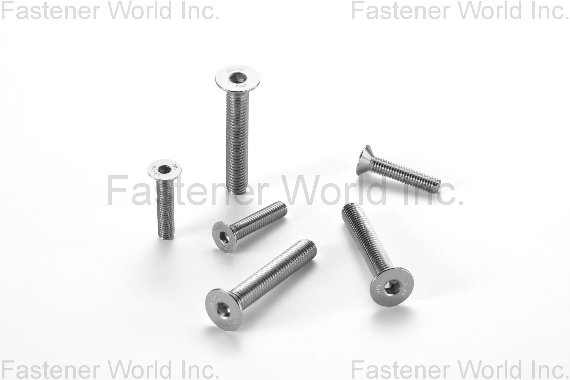 CHAN HWEI ENTERPRISE CO., LTD. , DIN 7991/ISO 10642/ Flat Socket Head Capscrews