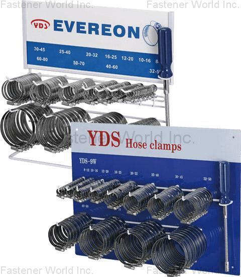 EVEREON INDUSTRIES, INC. , YDS Hose Clamps Display Rack