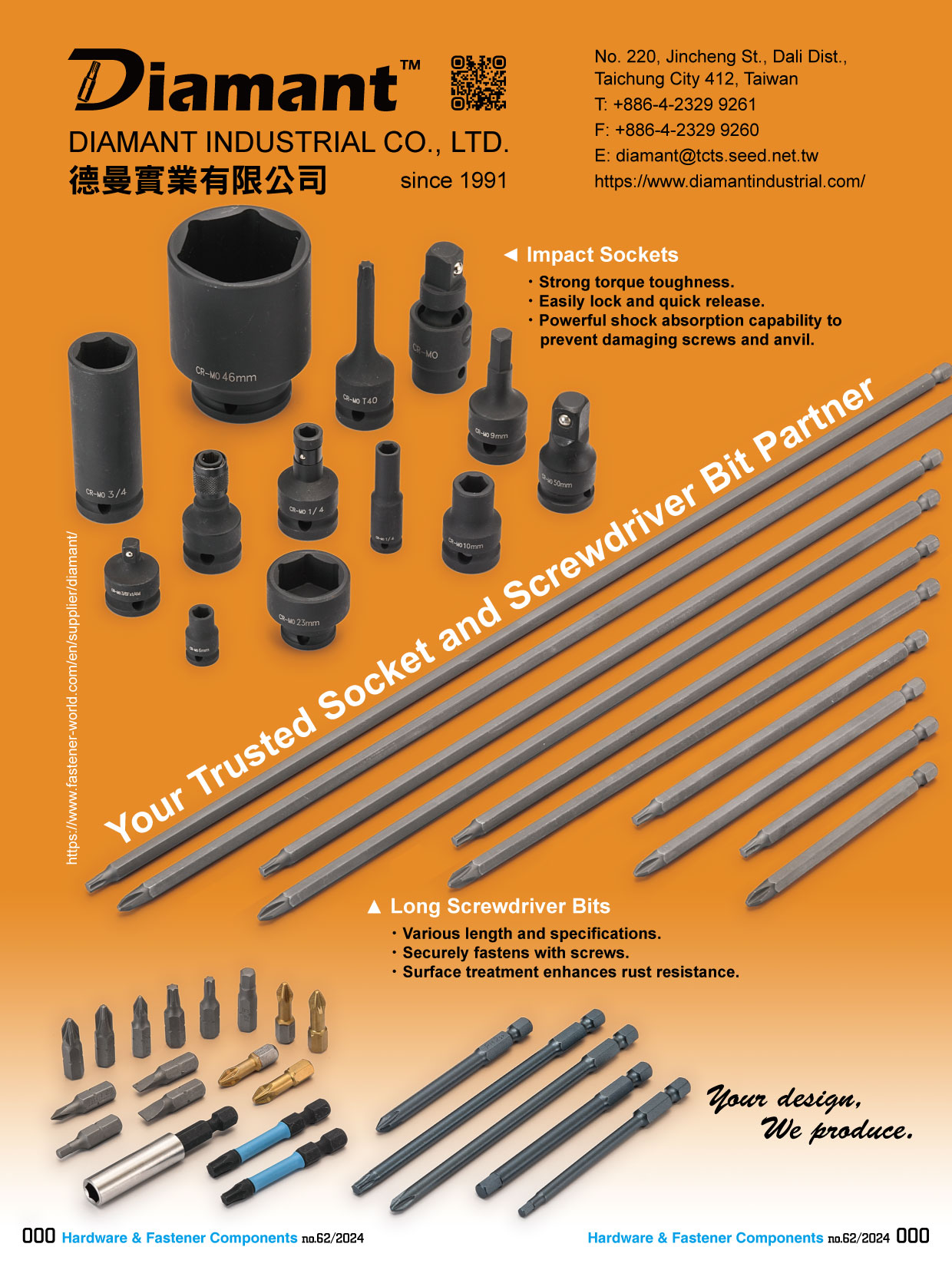 DIAMANT INDUSTRIAL CO., LTD. , Socket Screwdriver Bit