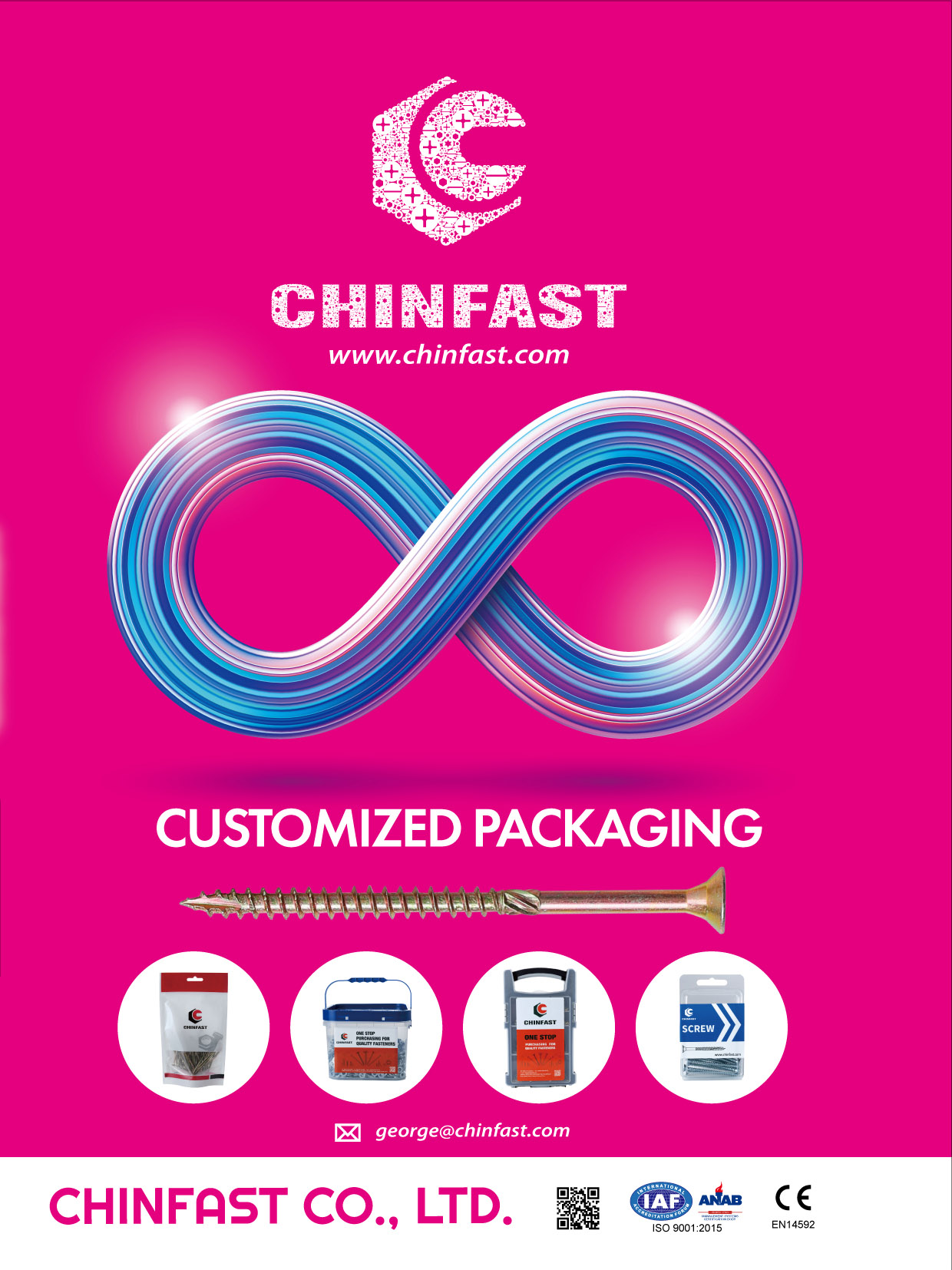 CHINFAST CO., LTD. , Customized Packaging