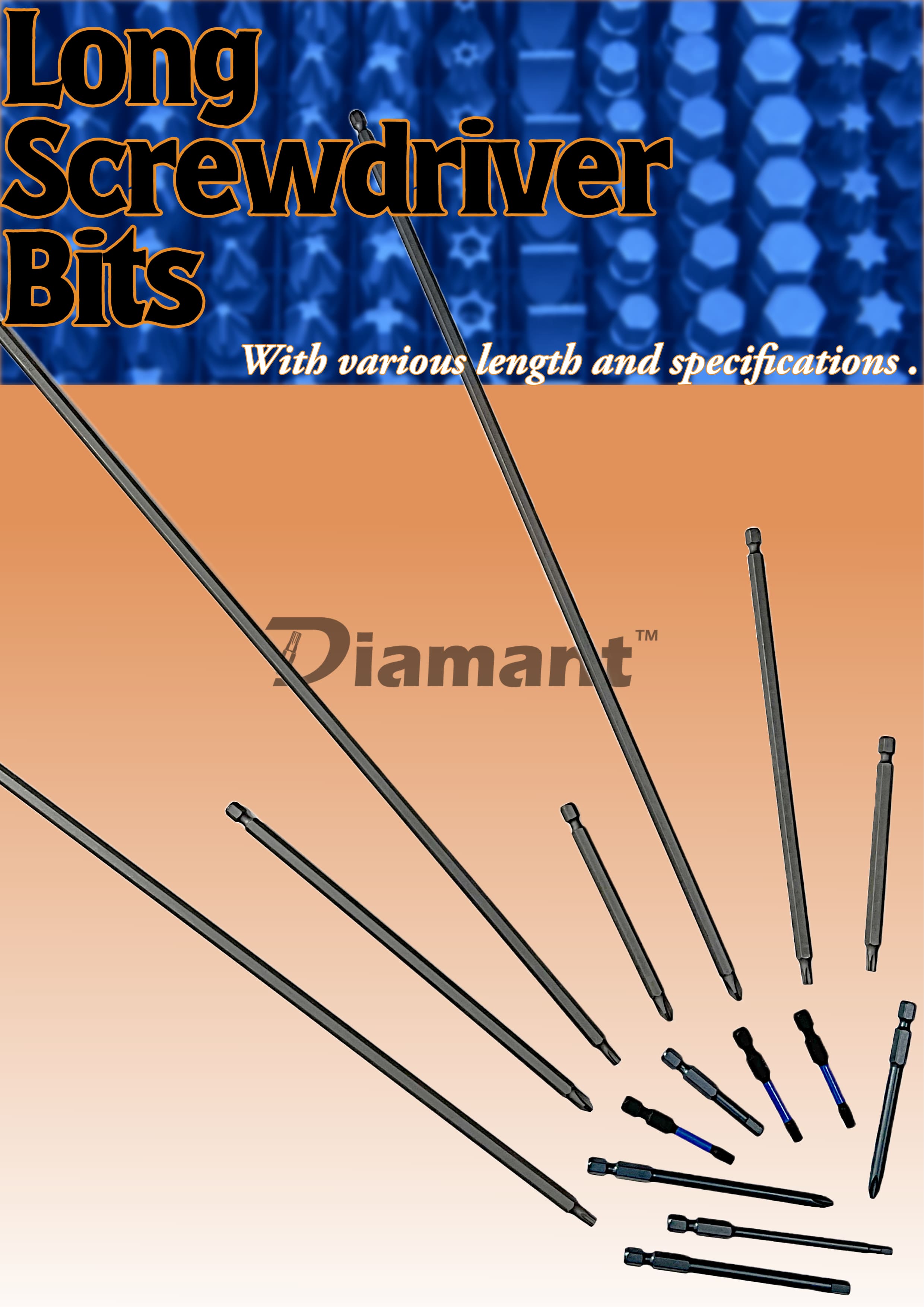 DIAMANT INDUSTRIAL CO., LTD. , Long Bits Title