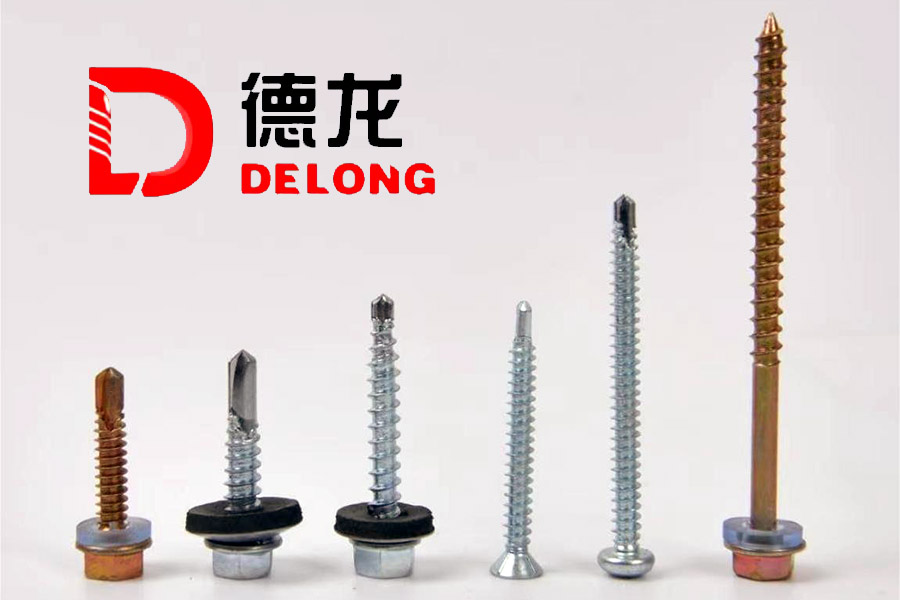 HEBEI DELONG FASTENER MANUFACTURING CO., LTD.  , Hex Head Self Drilling Screw, Truss Head Self Drilling Screw, Flat Head Self Drilling Screw, Pan Head Self Drilling Screw, Drywall Screw