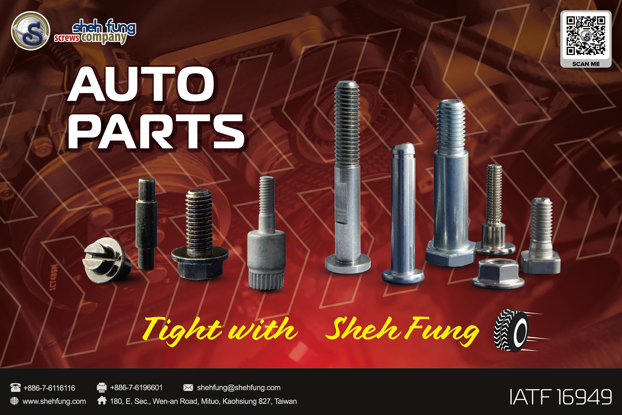 SHEH FUNG SCREWS CO., LTD.  , Auto Parts