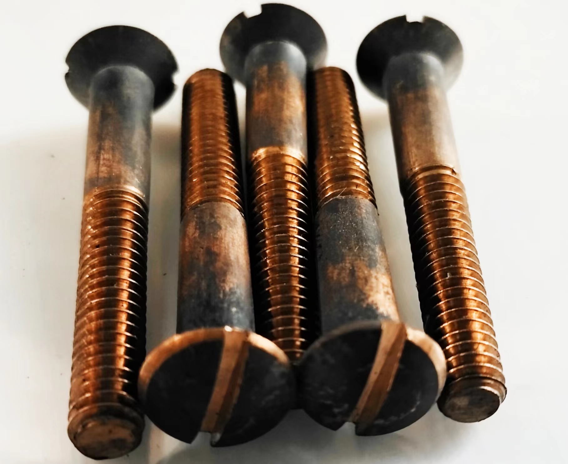 Chongqing Yushung Non-Ferrous Metals Co., Ltd. , Silicon Bronze Strut Bolt Slotted Oval Head