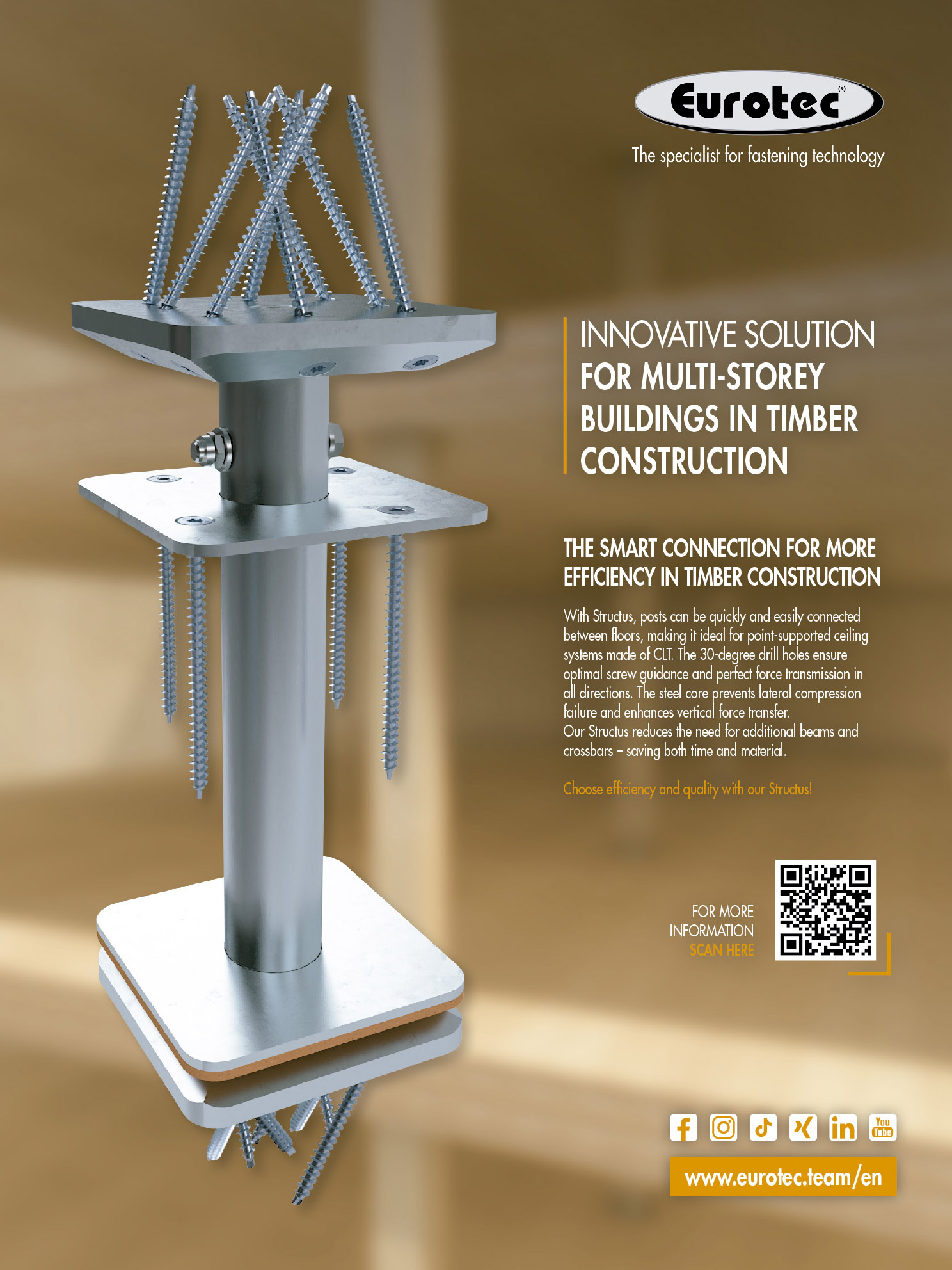 EUROTEC GMBH (E.U.R.O.Tec GmbH ) , Multi-Storey Buildings in Timber Constructioin