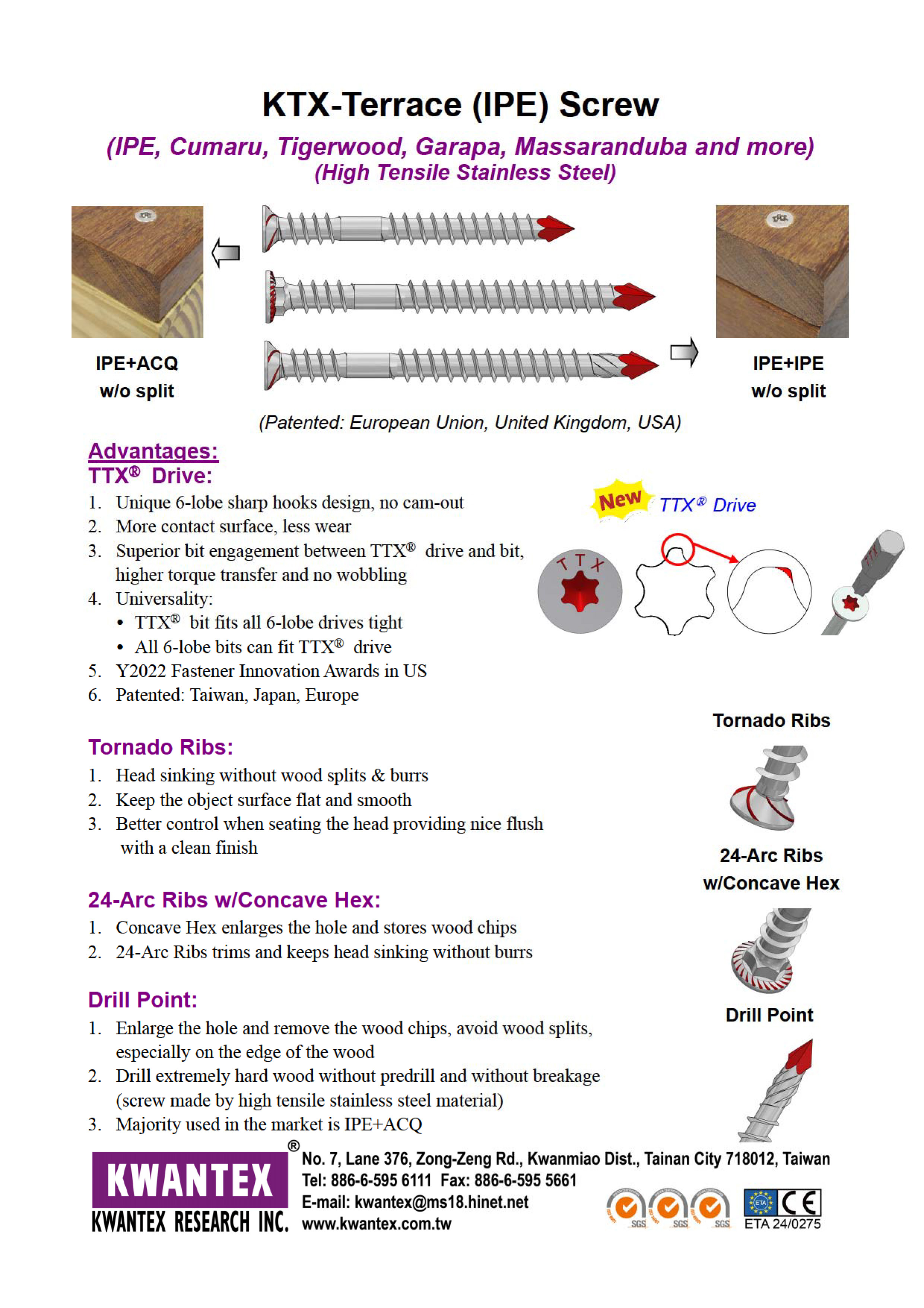 KWANTEX RESEARCH INC. 