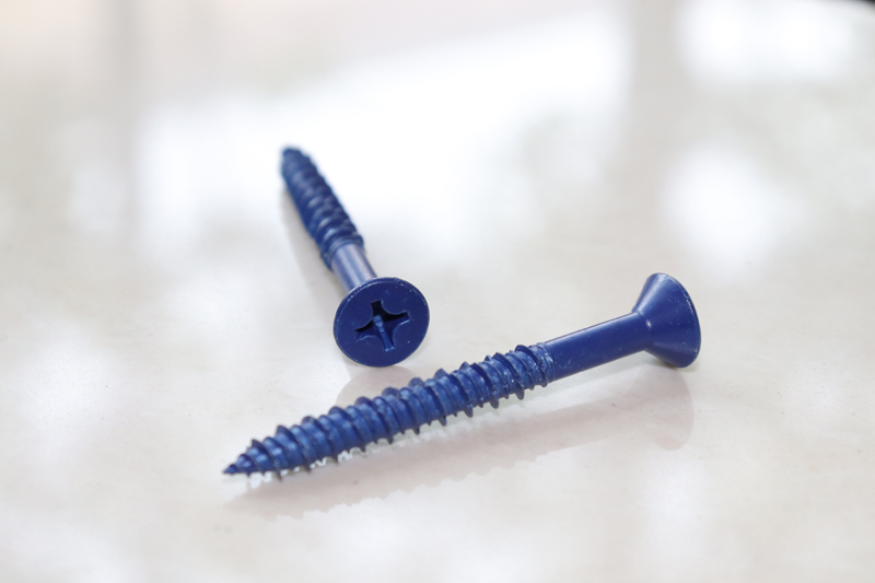 SUZHOU LITTO FASTENER CO., LTD. (JMTM TRADING) , Concrete Screw, CSK Head, Ruspert, Hi-Low Thread, Sharp Point, Phillips