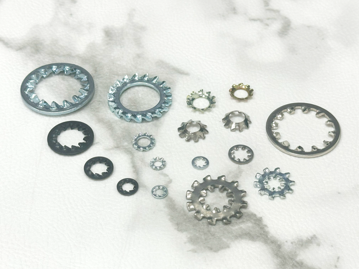 YAU JIN INTERNATIONAL CO., LTD. , 齒型華司、Toothed lock washers、歯付座金