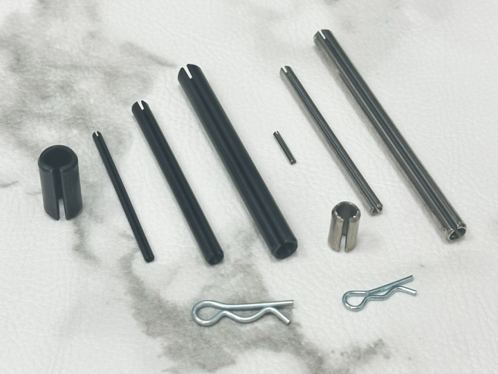 YAU JIN INTERNATIONAL CO., LTD. , 彈簧銷 & Ｒ型插銷、Spring pins & R-pins、スプリングピン & スナップピン