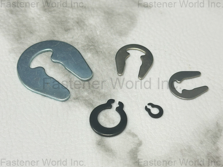YAU JIN INTERNATIONAL CO., LTD. , U型止輪扣環 & G型止輪扣環、U-rings & Grip Retaining Rings、U形止め輪 & G形止め輪