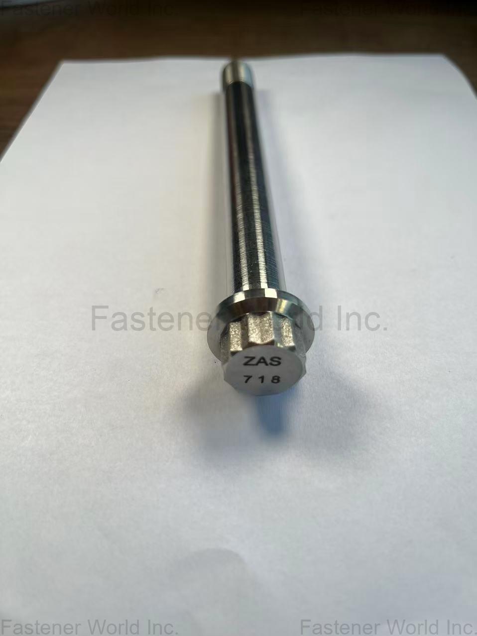 JIANGSU ZSA INDUSTRY CO., LTD , inconel718 12 angle flange bolt