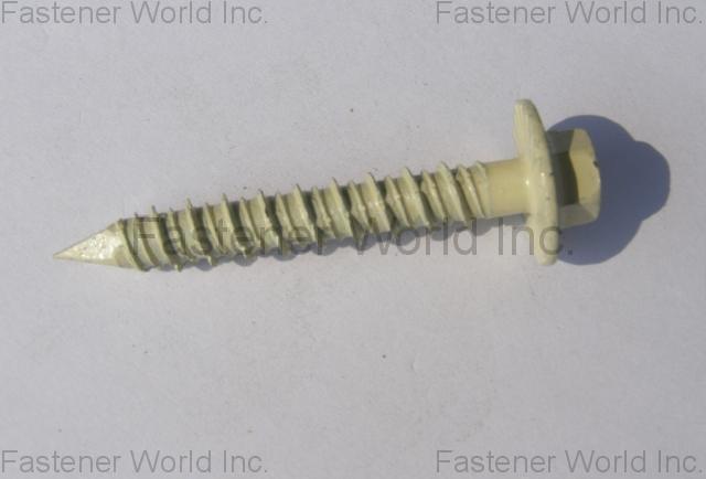 AL-PRO METALS CO., LTD. , Concret Screw , Concrete Screws