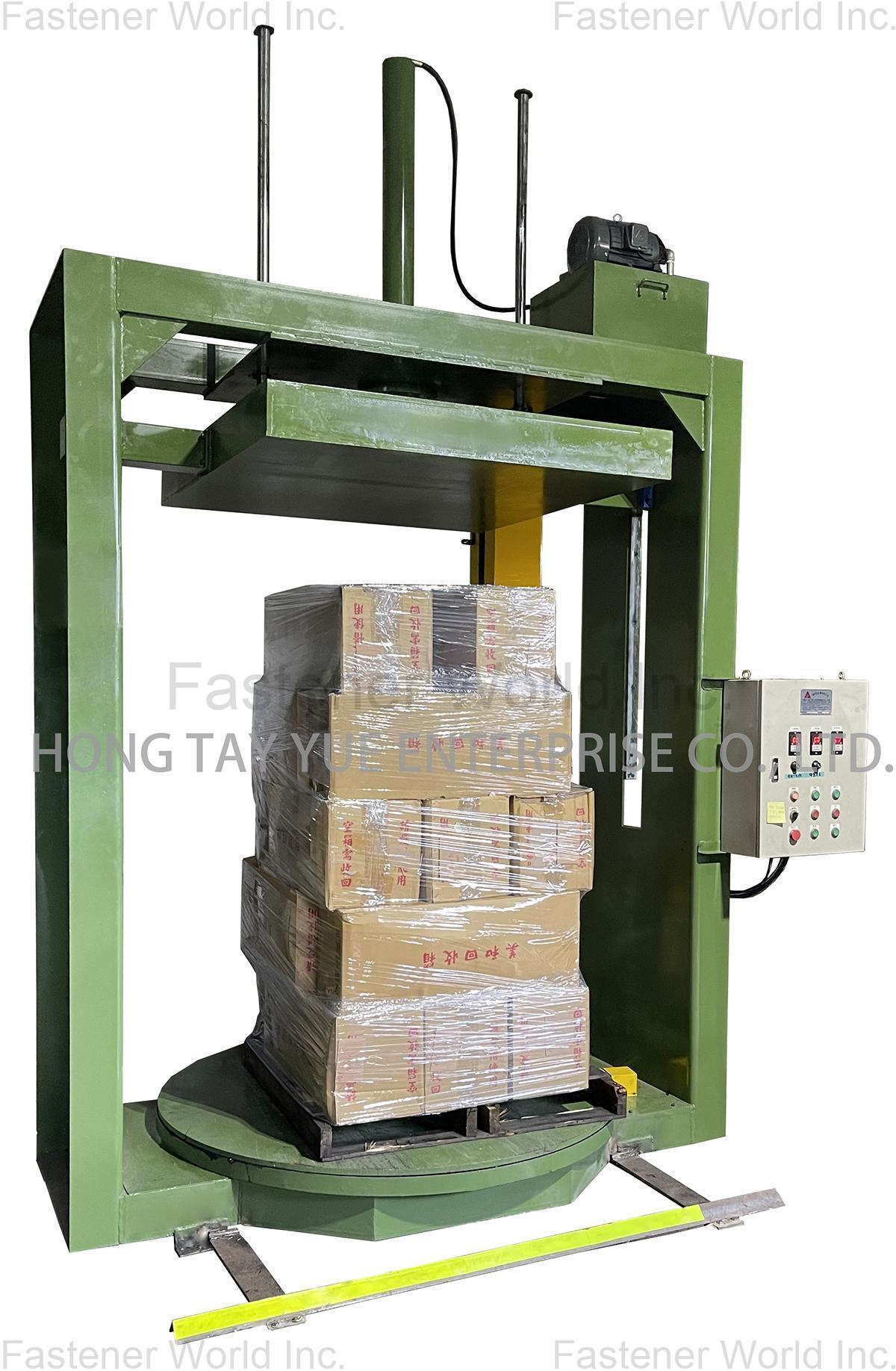 HONG TAY YUE ENTERPRISE CO., LTD. , Hydraulic PE Film Wrapping Machine HONG TAY YUE ENTERPRISE CO., LTD. , Hydraulic PE Film Wrapping Machine