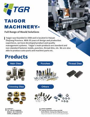 JIAXING TAIGOR MACHINERY CO., LTD.