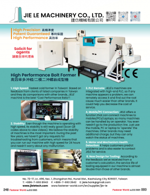 JIE LE MACHINERY CO., LTD.