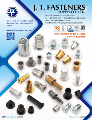金祐昇實業有限公司 (J. T. Fasteners Supply Co., Ltd.) 