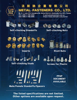 METAL FASTENERS CO., LTD. 