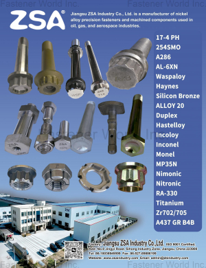 JIANGSU ZSA INDUSTRY CO., LTD