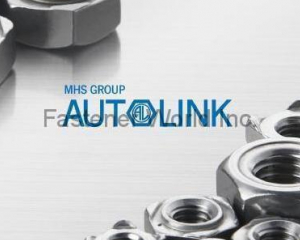 SQUARE WELD NUTS, HEX WELD NUTS, FLANGE WELD NUTS, WELD TEE NUTS, ROUND WELD NUTS, WELD TUBES, LOCK NUTS, SPECIAL NUTS, HEX NUTS, FLANGE NUTS, TUBES / SPACERS / ROLLERS, WELD BOLTS, KNURLS BOLTS, OPEN-DIE SCREWS, BALL HEAD STUDS, SPECIAL PARTS, DOUBLE THREADED STUDS, SHOULDER BOLTS, T HEAD BOLTS, HEX BOLT_HEX FLANGE BOLTS, RIVETS(AUTOLINK INTERNATIONAL CO., LTD.)