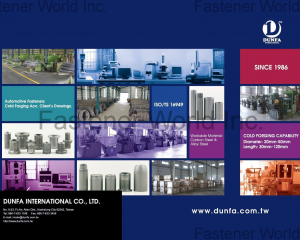fastener-world_DUNFA INTERNATIONAL CO., LTD.  fastener-world(DUNFA INTERNATIONAL CO., LTD. )