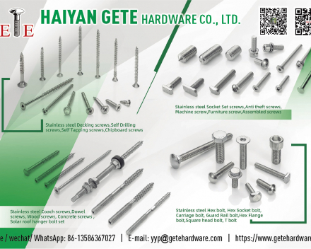 fastener-world(Haiyan Gete Hardware Co., Ltd. )