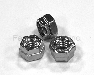 Double Lock Nuts (with 3 notches) 雙層帽(壓三點)(Tina Fastener Co., Ltd.)