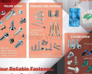 Trilobe Screws, Stainless Steel Fastener, Custom Screws(SHANGHAI SCREWTOOL INDUSTRIAL CO., LTD.)