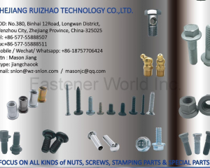 fastener-world(Zhejiang Ruizhao Technology Co., Ltd. )