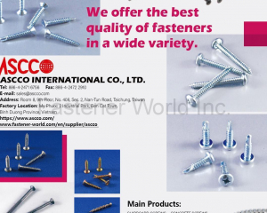 fastener-world(ASCCO INTERNATIONAL CO., LTD. )