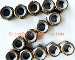 Silicon Bronze Nylon Lock Hex Nuts(Chongqing Yushung Non-Ferrous Metals Co., Ltd.)