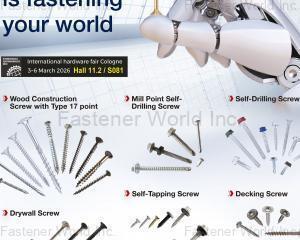 fastener-world(TAIWAN PRECISION FASTENER COMPANY LIMITED )