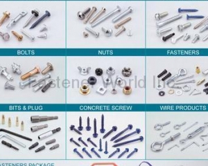 Tapping Screws,chipboard Screw,Drywall Screw,Self Drilling Screw,Machine Screw,Special Screw,Bolts,Nuts,Fasteners,Bits&Plug,Concrete Screw,Wire Products(MASTER UNITED CORP. )